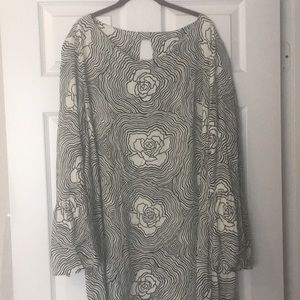 H&M Black and White Dress